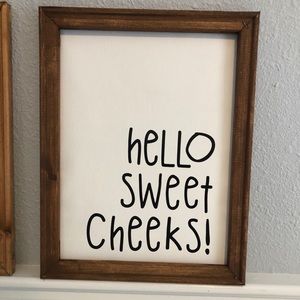 Bathroom reverse canvas